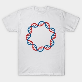 Circular DNA Double Stranded Plasmid Vector T-Shirt